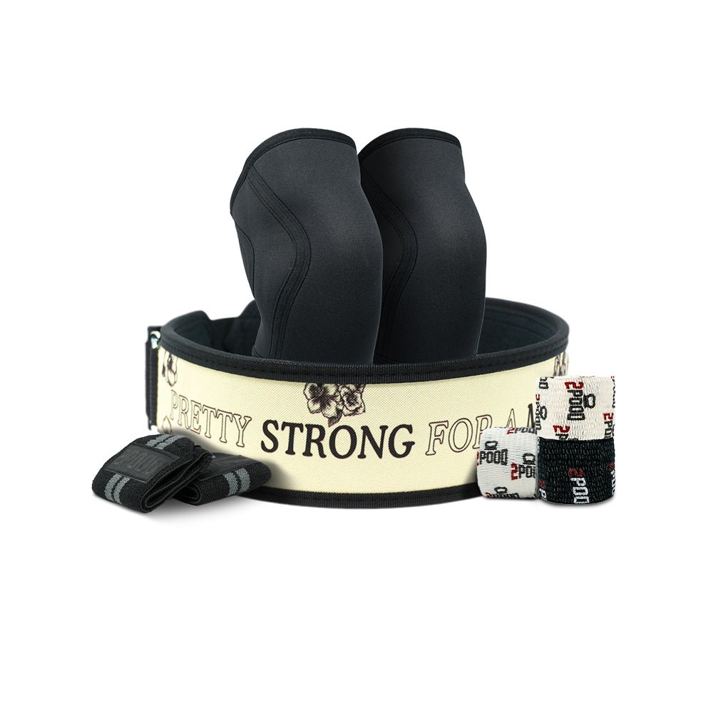 3" Pretty Strong for a Mom by Arielle Loewen Belt Lifting Bundle