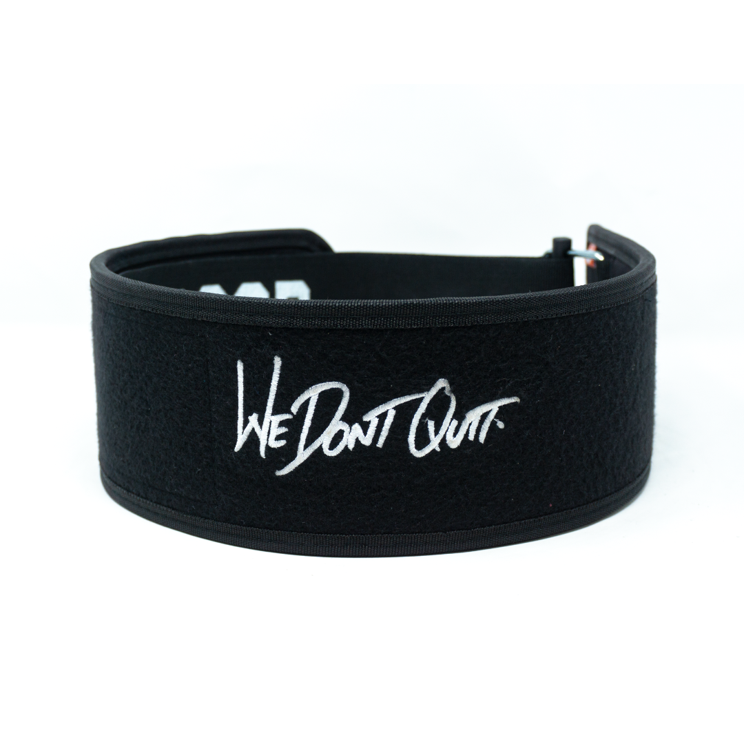 Mentality Is Everything by Craig Richey 4" Weightlifting Belt