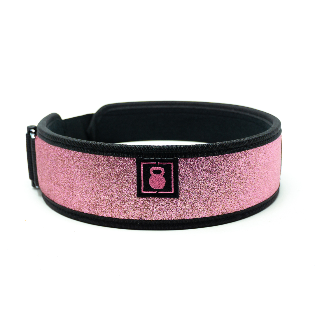 3" Petite Bubblegum Weightlifting Belt