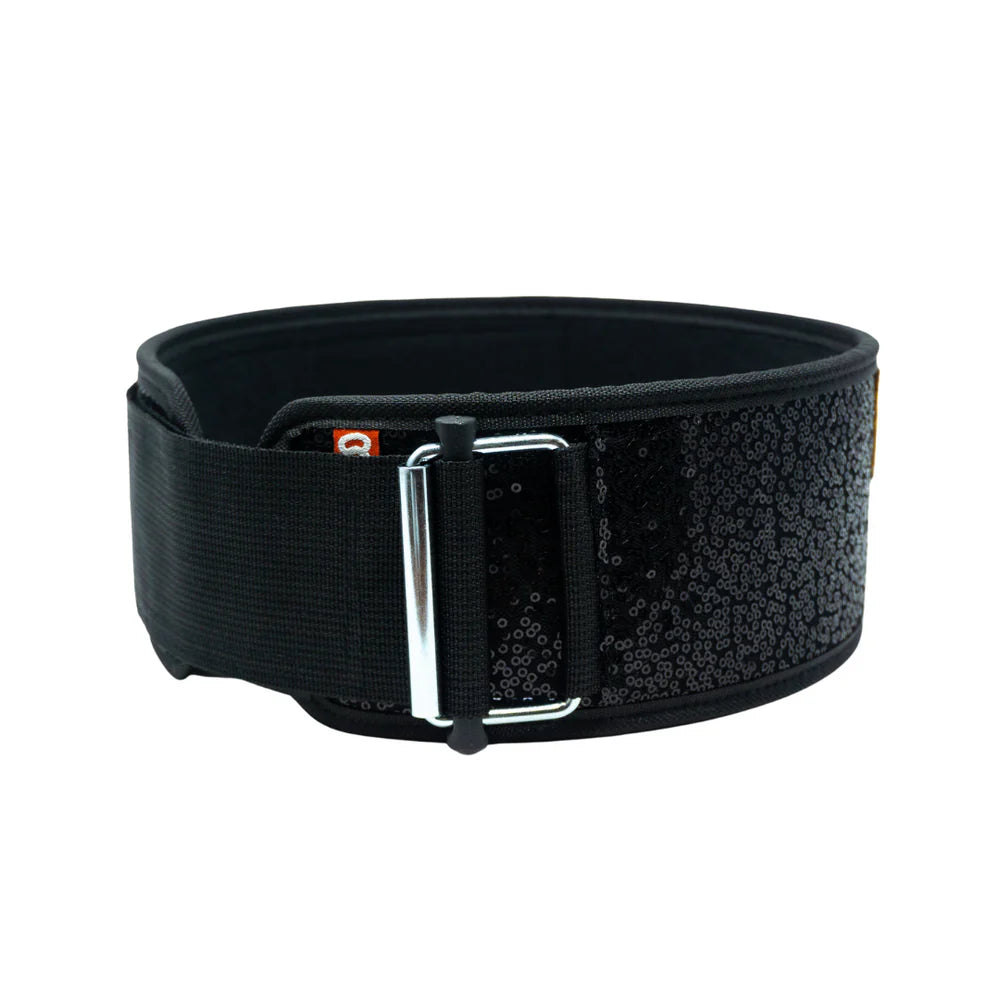 Black Magic (sparkle) 4" Weightlifting Belt