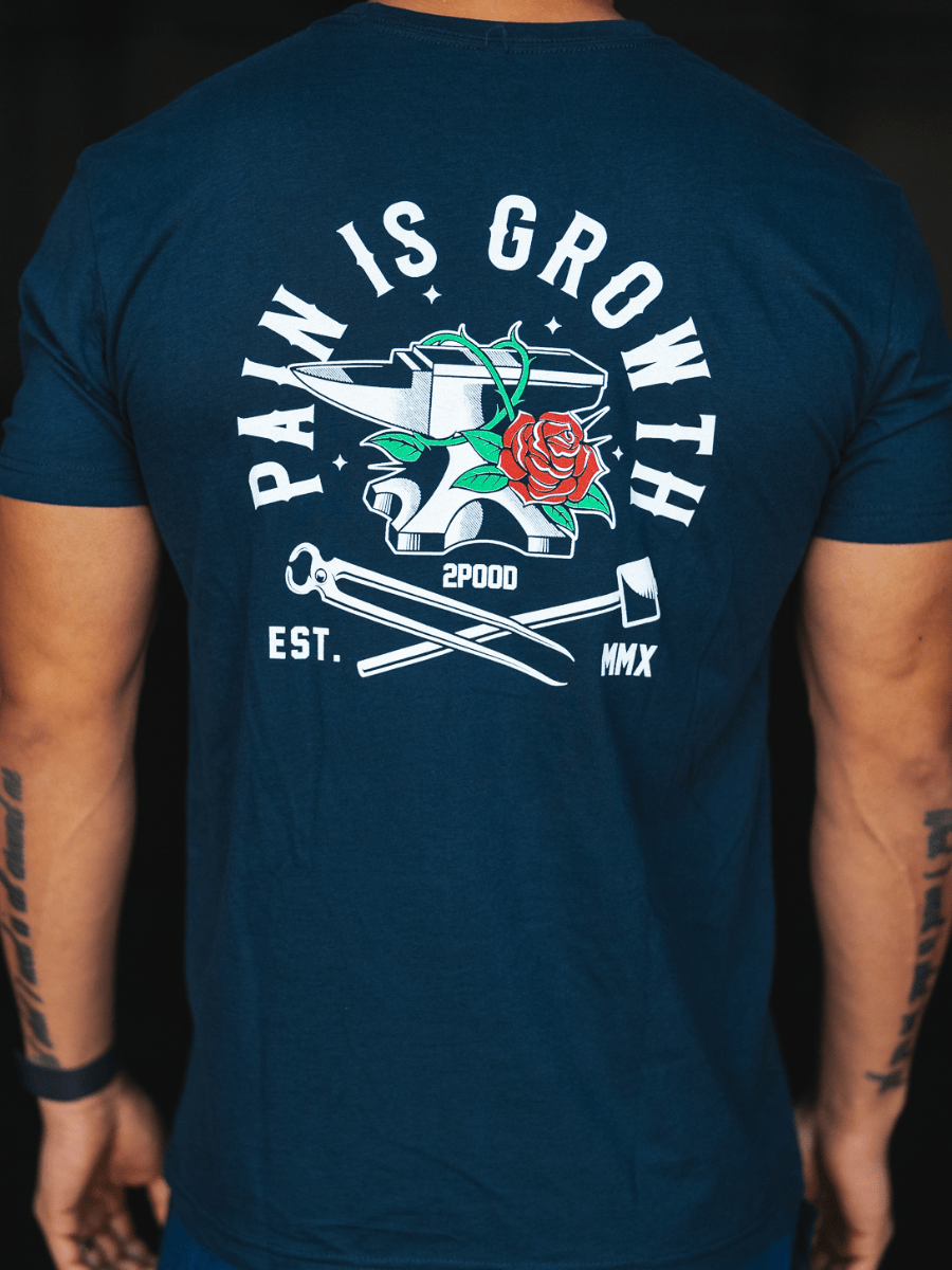 Pain Is Growth T-shirt - 2POOD