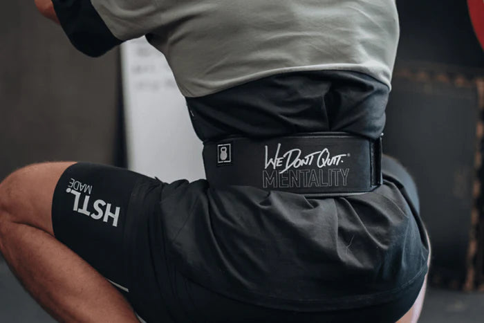 We Don't Quit by Craig Richey 4" Weightlifting Belt