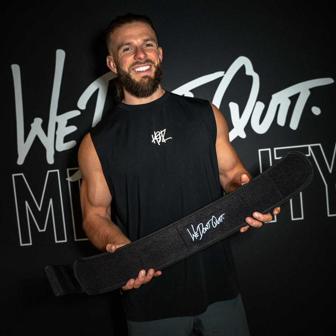 Mentality Is Everything by Craig Richey 4" Weightlifting Belt