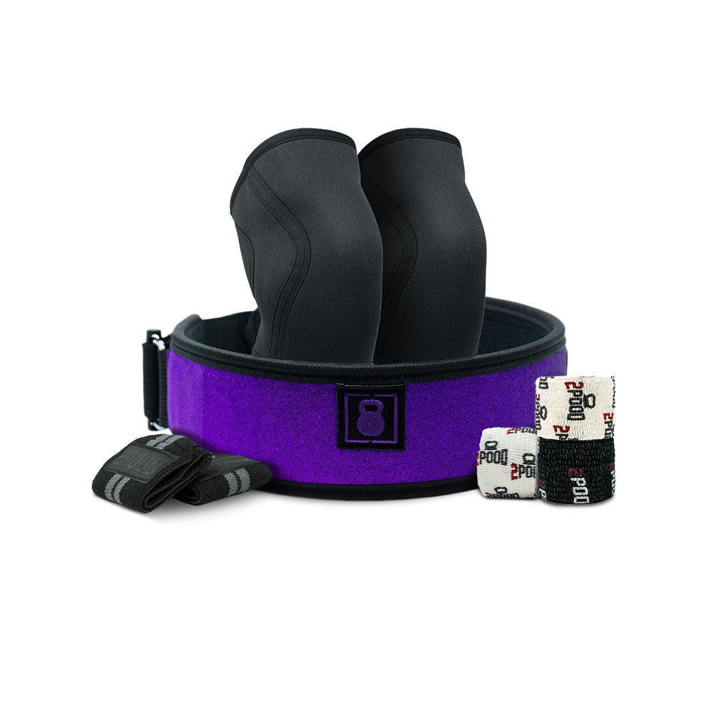 3" Purple Pulse Belt Lifting Bundle