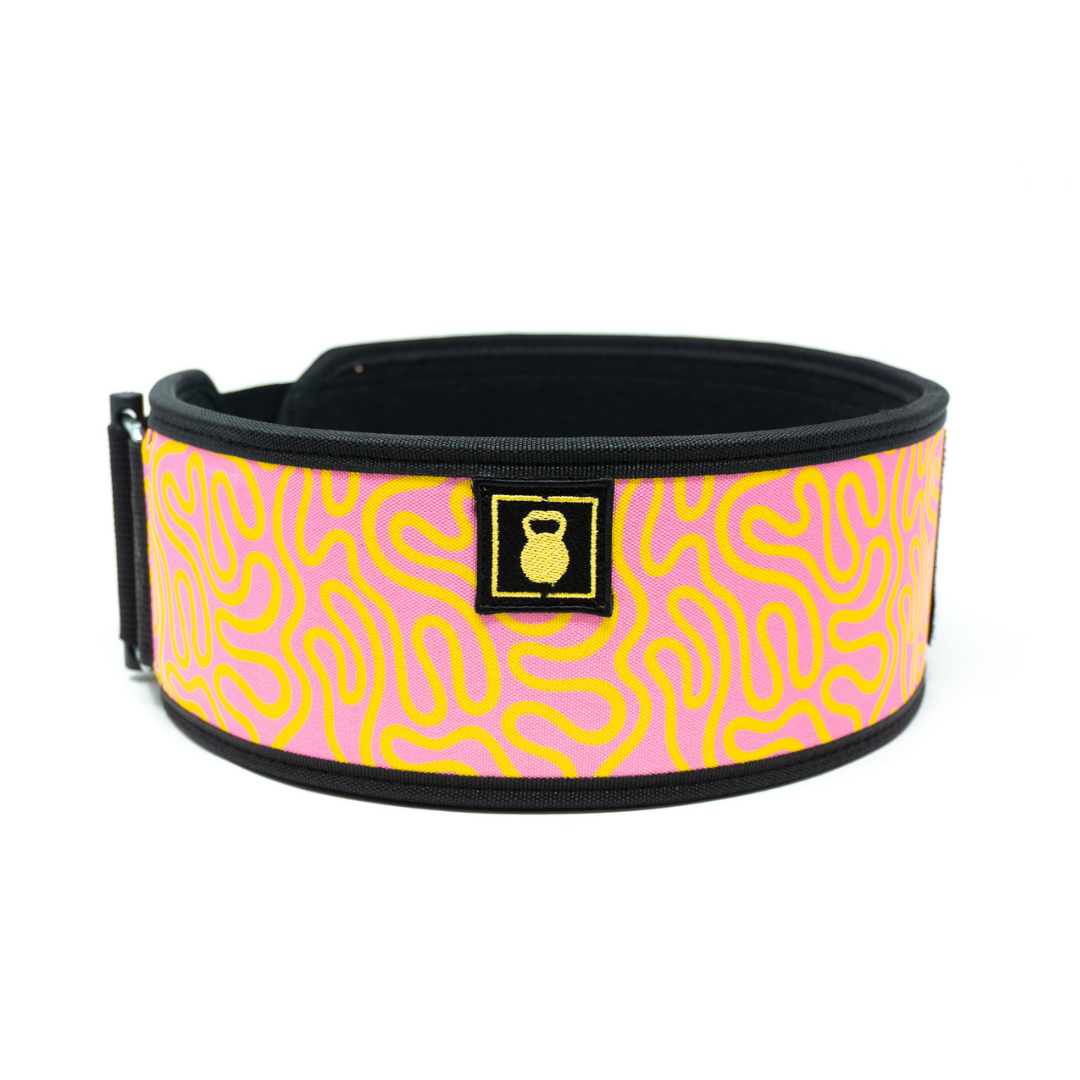 Lava Lamp 4" Weightlifting Belt