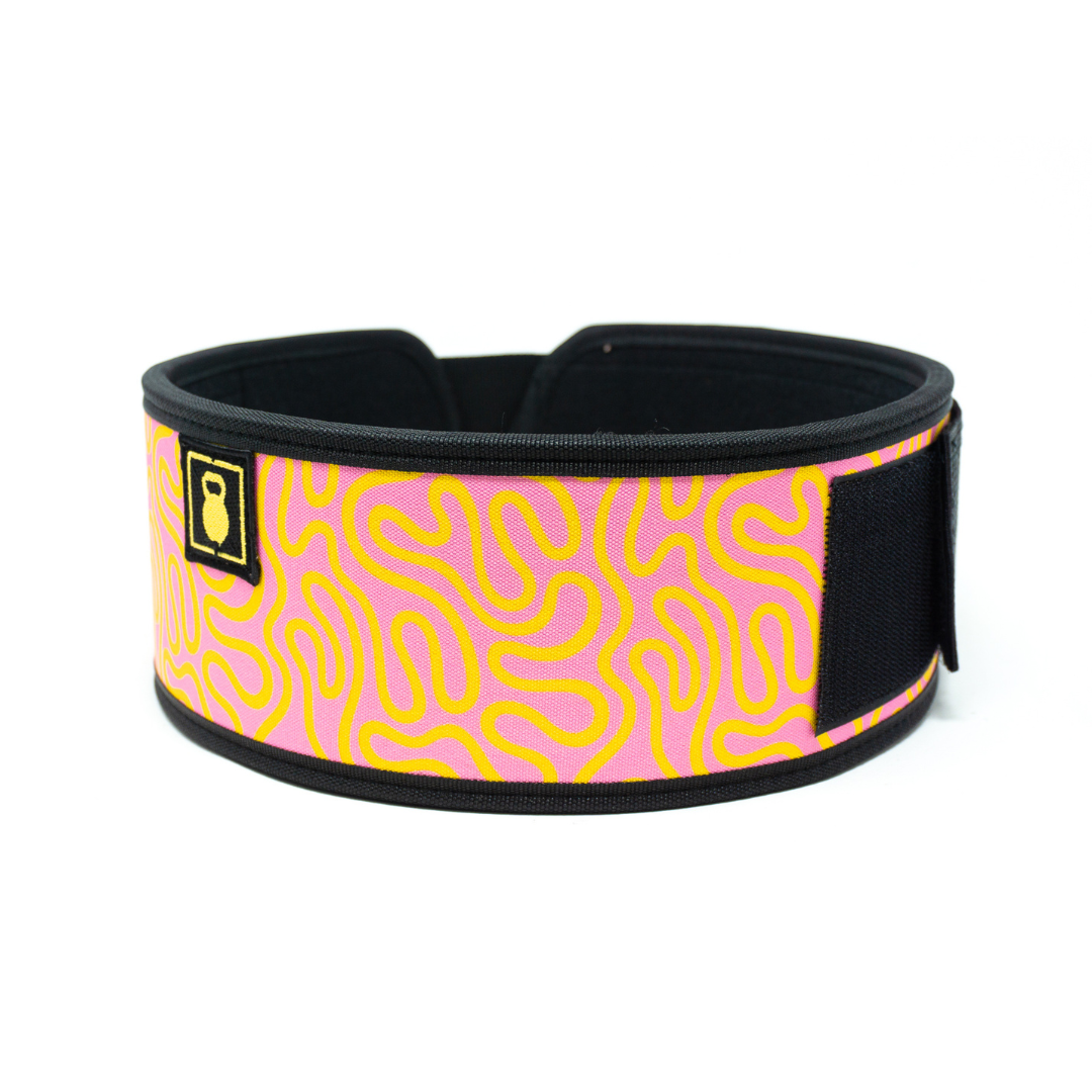 Lava Lamp 4" Weightlifting Belt