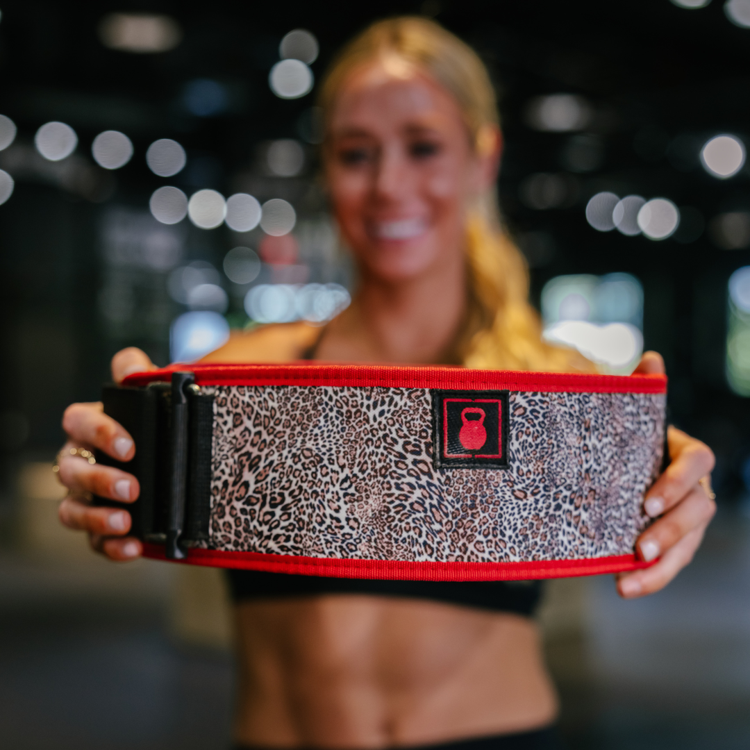Hot Pursuit by Sydney Wells 4" Weightlifting Belt