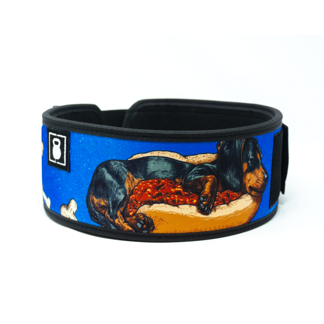 Dachshund 4" Weightlifting Belt