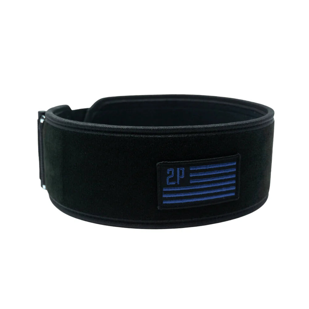 Navy Velcro Patch 4" Weightlifting Belt