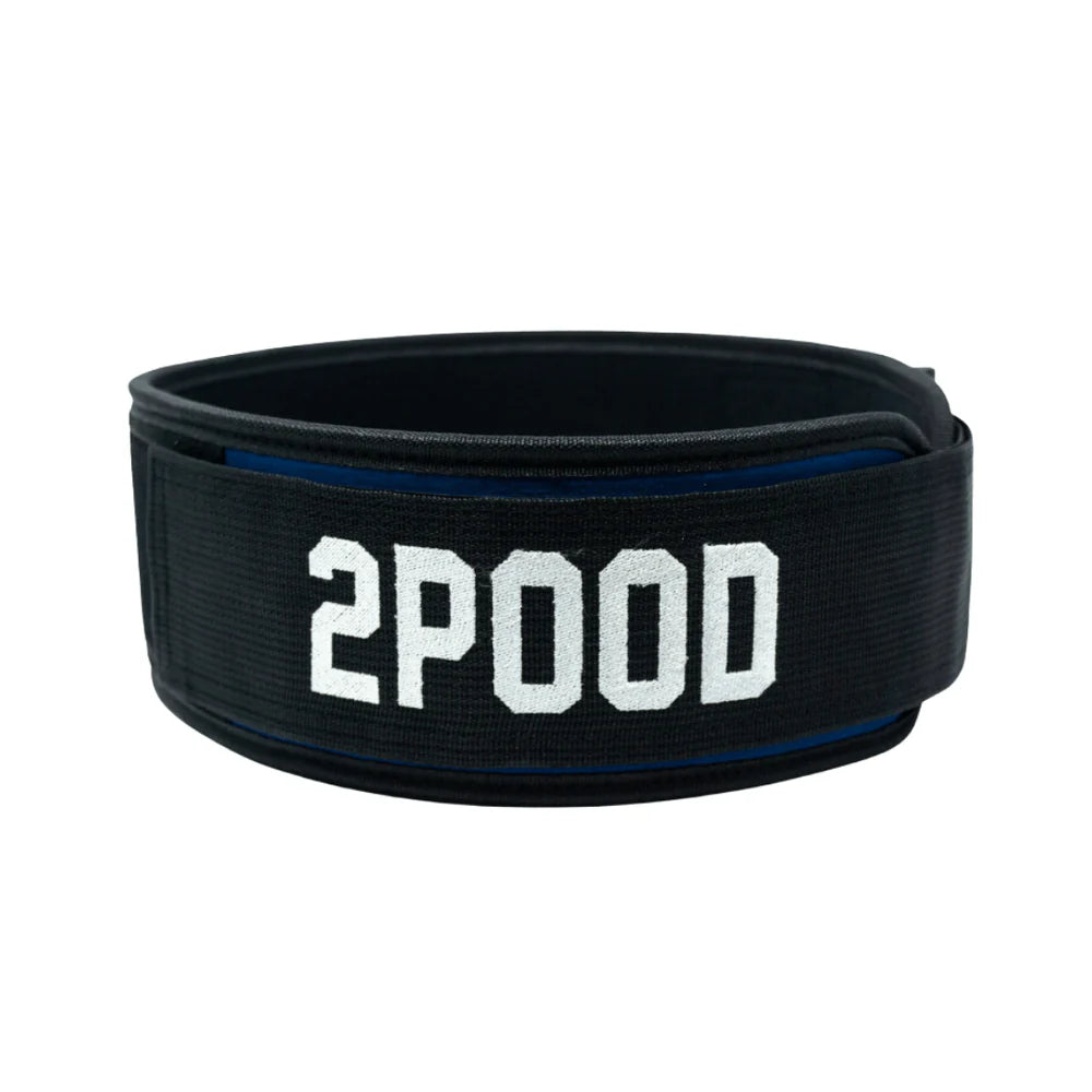 Navy Velcro Patch 4" Weightlifting Belt