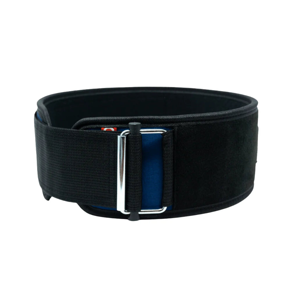 Navy Velcro Patch 4" Weightlifting Belt