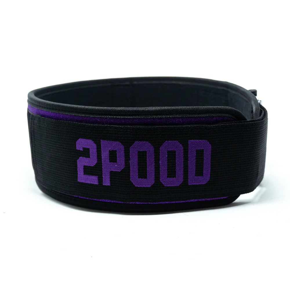 Purple Pulse 4" Weightlifting Belt