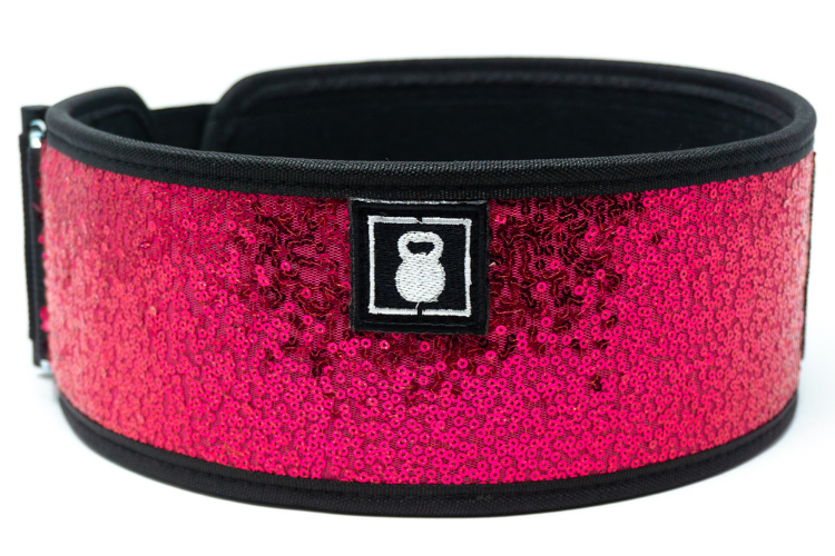 Bombshell (sparkle) 4&quot; Weightlifting Belt - 2POOD