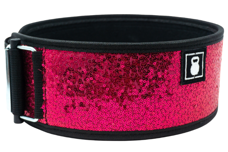 Bombshell (sparkle) 4&quot; Weightlifting Belt - 2POOD