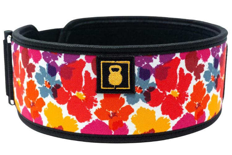 Flower Lifter 4&quot; Weightlifting Belt - 2POOD