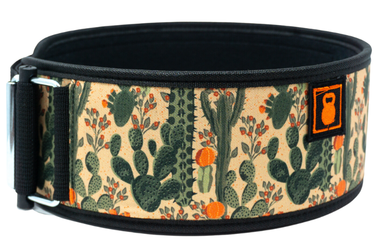 Prickly Pear 4&quot; Weightlifting Belt - 2POOD